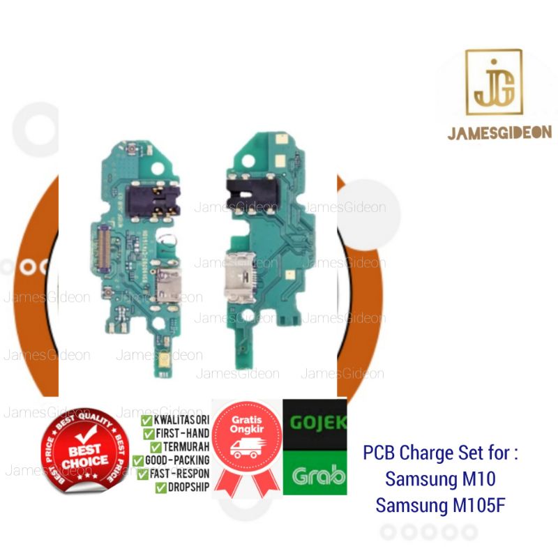 FLEXIBEL CON CAS Samsung M10 M105F / FLEKSIBEL CHARGER PCB Samsung M10