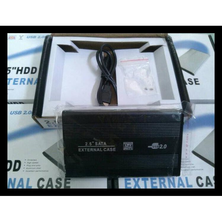 CASING HARDDISK EKSTERNAL FOR HARDISK INTERNAL LEPI SATA + USB CABLE