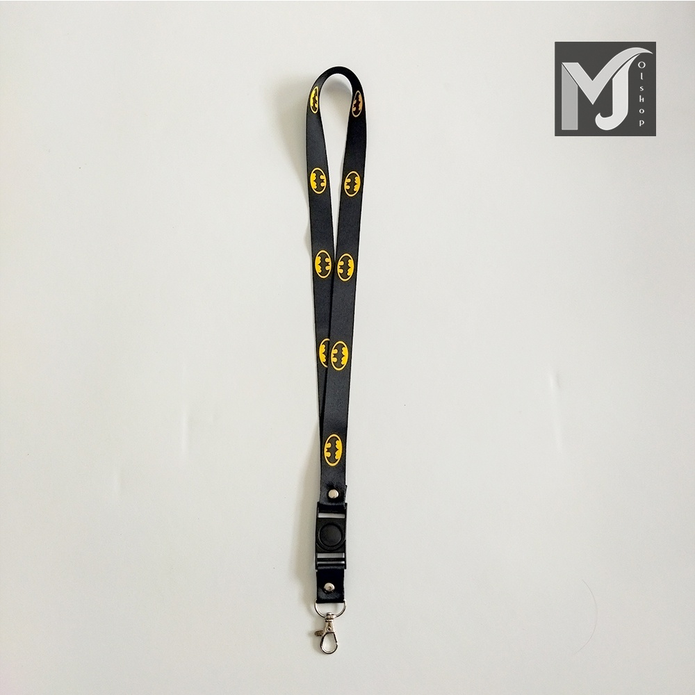Lanyard Print / Lanyard ID Card / Lanyard Pods Motif BATMAN