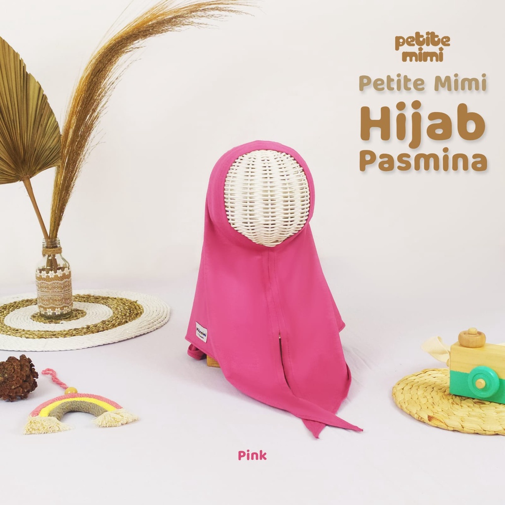 Petite Mimi - Hijab Bayi Pashmina Bayi Kerudung Bayi SNI  0-2 Tahun - Hijab Pasmina (Tersedia varian warna dan ukuran)