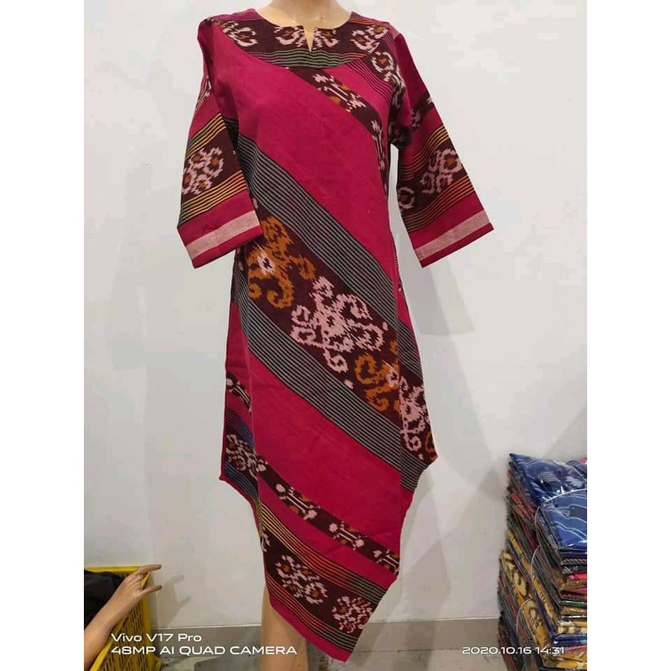 Dress Blanket Tenun Jepara / Tenun Jepara