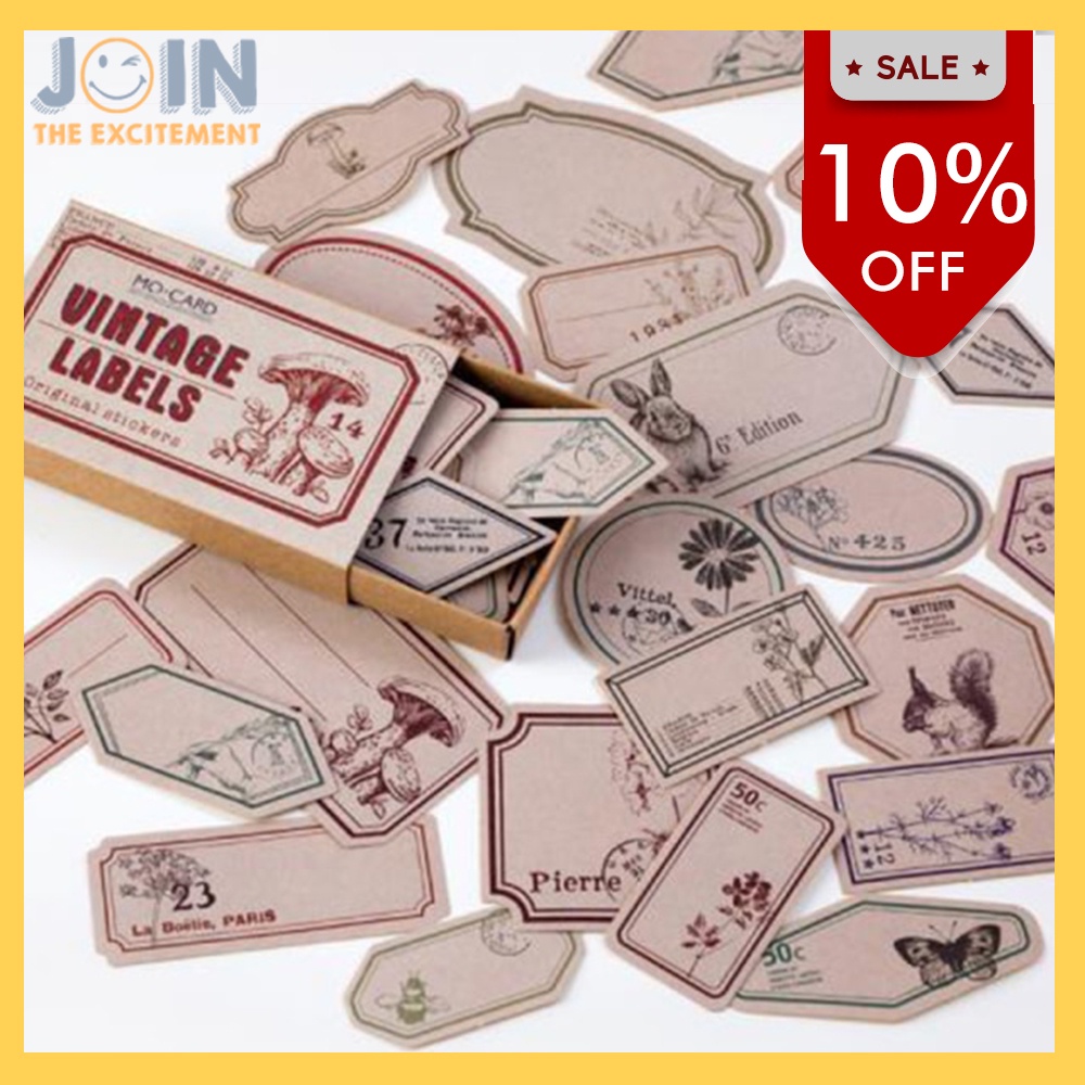 

Retro Matchbox Practical Decorative Stickers Creative European-BG3054