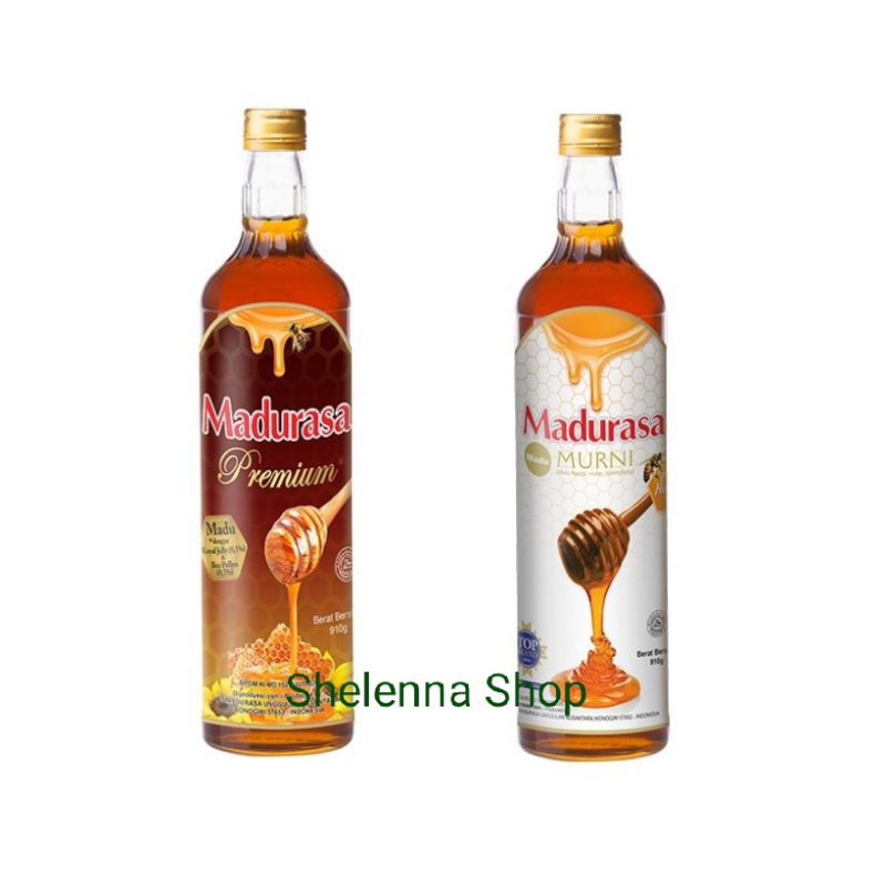 Madurasa Madu Asli Premium &amp; Madu Asli Murni Botol 910 gr