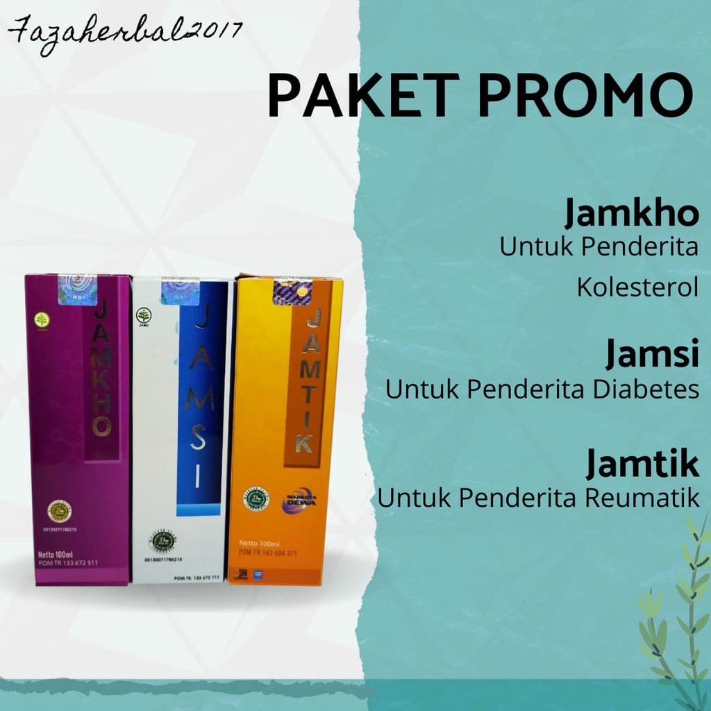 PAKET Jamkho Jamsi Jamtik