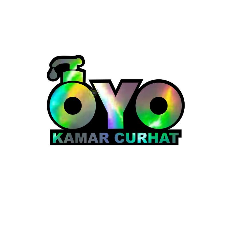 sticker oyo sticker cutting OYO kamar curhat stickerbae
