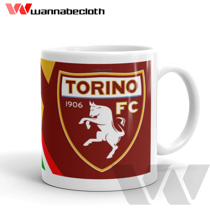 Mug Torino Gelas Torino Mug Bola Gelas Bola Mug Custom Mug Unik Cetak Mug Torino Liga Italia