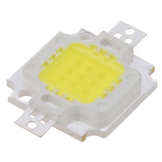 Lampu LED cob SMD Chip 10W 1100LM DC 9-12V Warna Putih