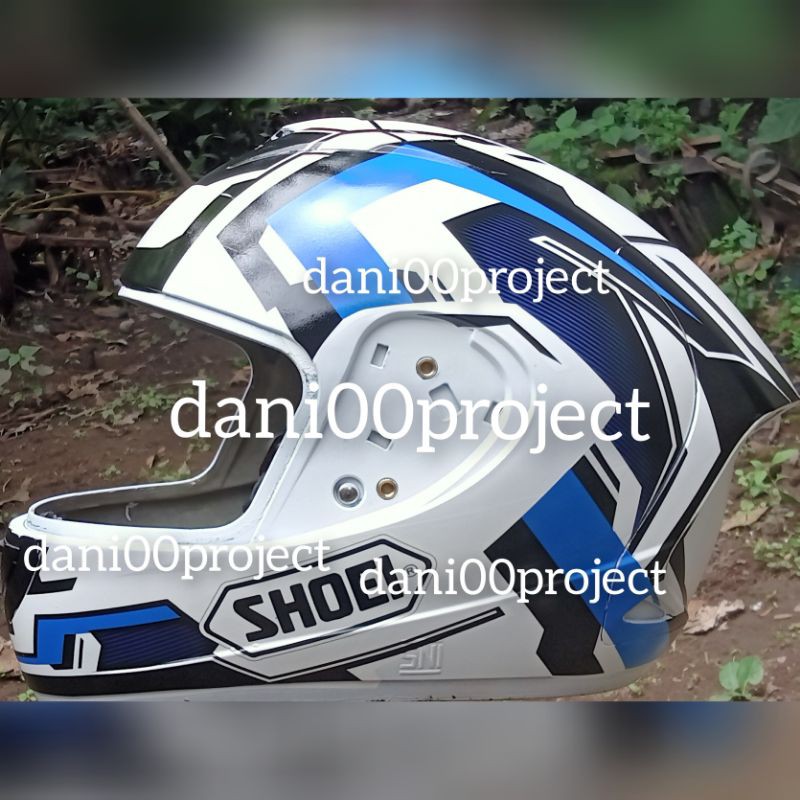 water decal helm Shoei motif x14 BRINK TC 2(BUKAN STIKER)