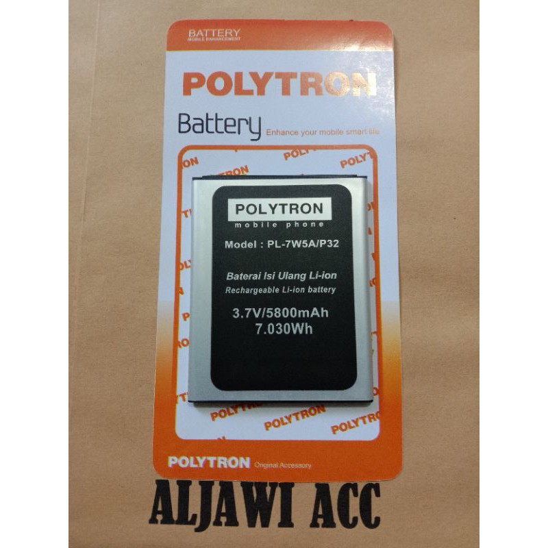 Batre batre batere Polytron Rocket R2509 T6 PL-7W5A /P32 Original Batterai Hp