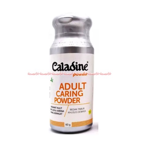 Caladine Powder 100gr Adult Caring Powders Bedak Gatal Dewasa Cegah Bau Badan Untuk Biang Keringat Bedak Bubuk Kaladin Kaldine Caladin Botol 100 gr