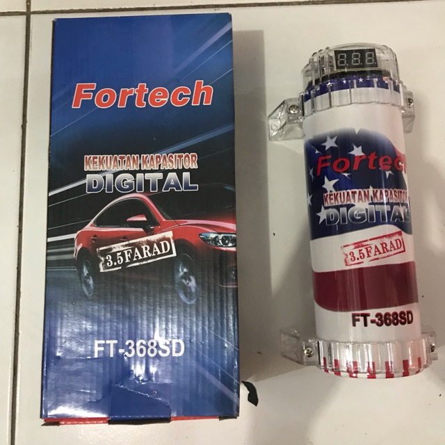 Kapasitor Bank 3.5 Farad Fortech FT-368SD