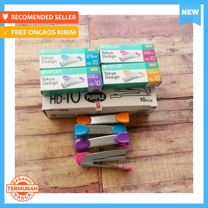 

Staples - Stapler Max Kecil Hd 10 *Ori* - Pengikat & Perekat