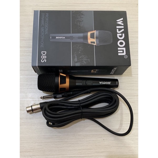 Mic microphone mikropon kabel Wisdom