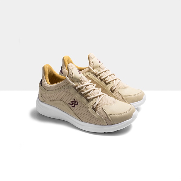 Athletica Factory - Visony Beige Red (Grade B) | Sepatu Running | Sepatu Olahraga