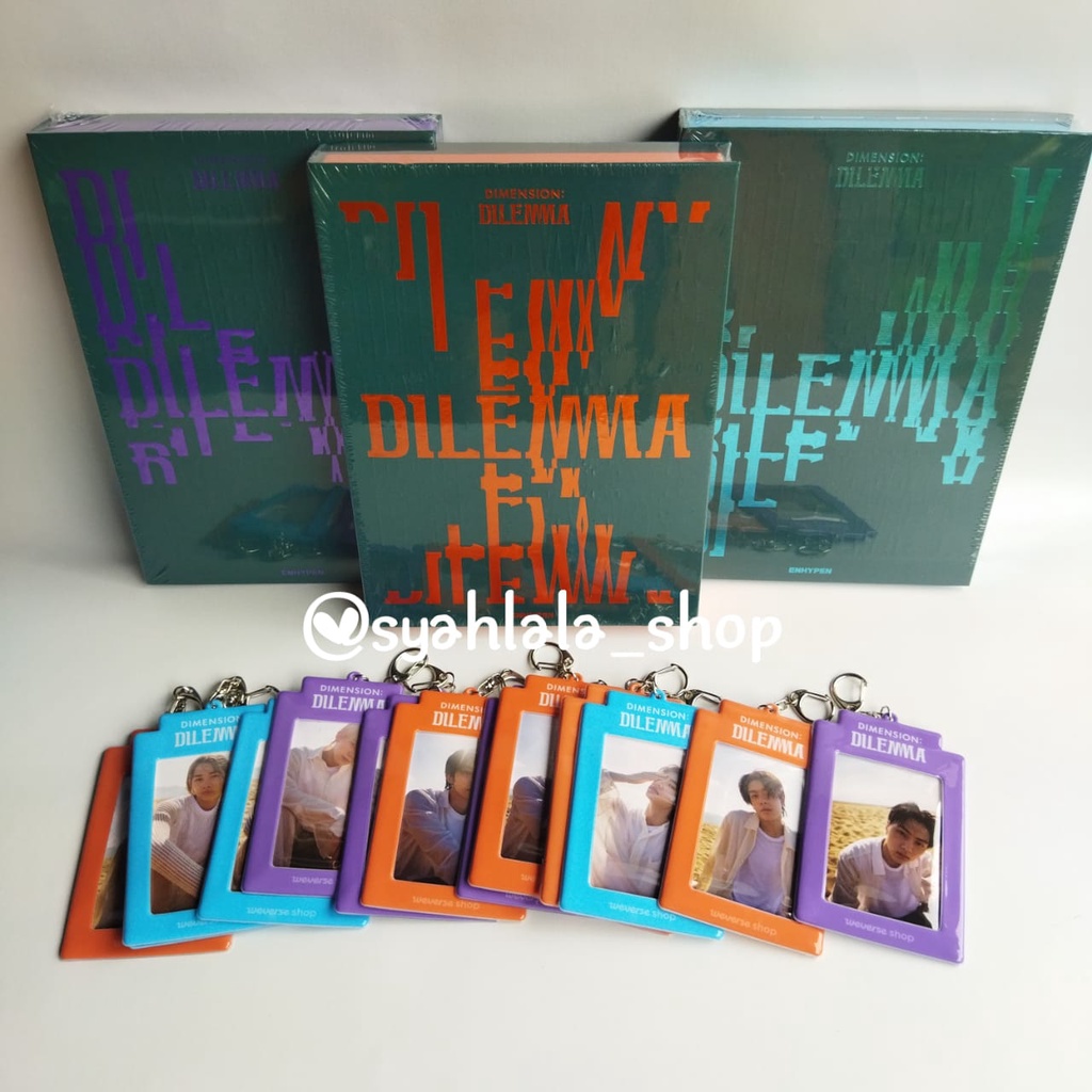 (Ready Sealed) Album Enhypen Dimension Dilemma Sealed POB Weverse (baca deskripsi)