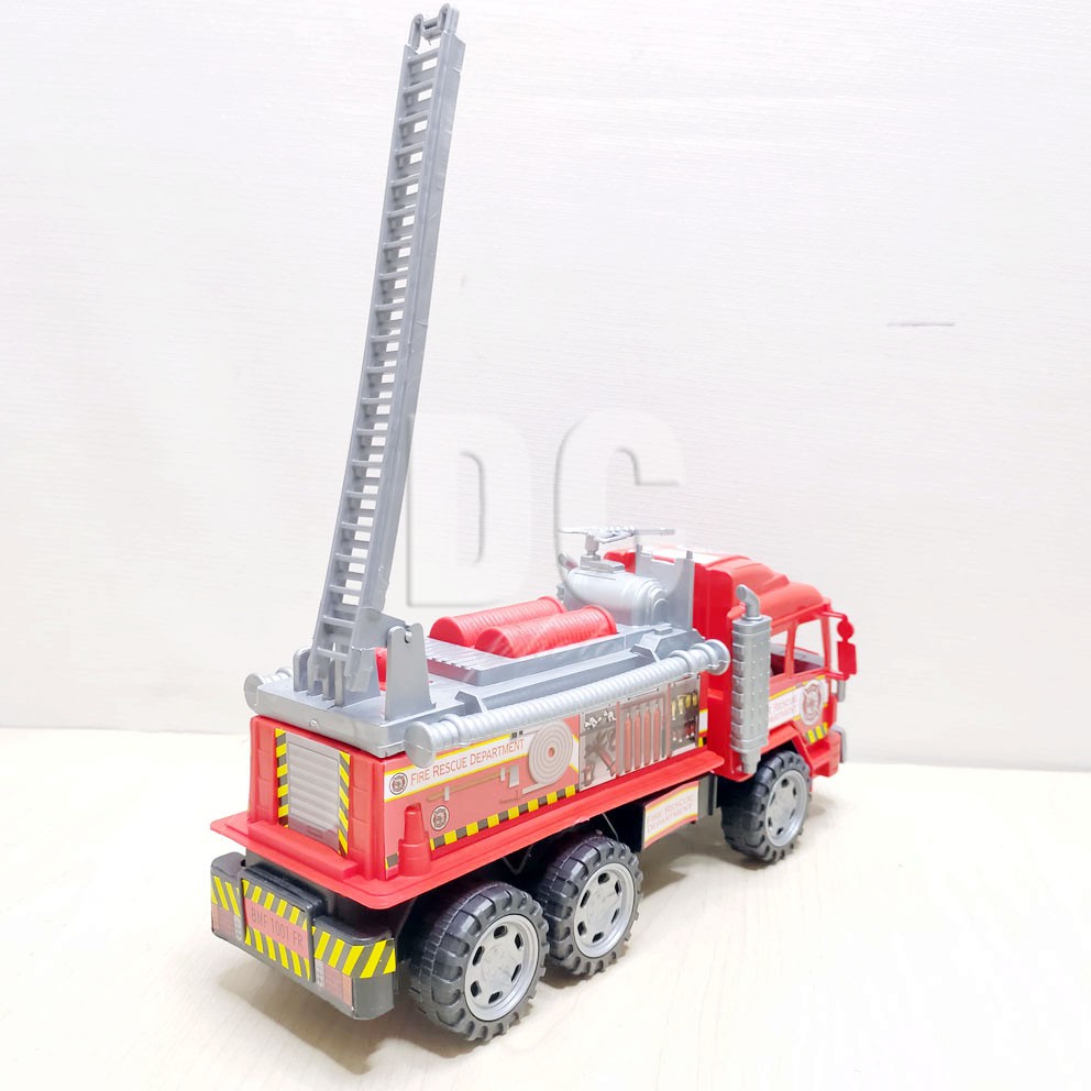 Super Transportation Truck Damkar 9000 Mainan Truk Pemadam Kebakaran Firetruck