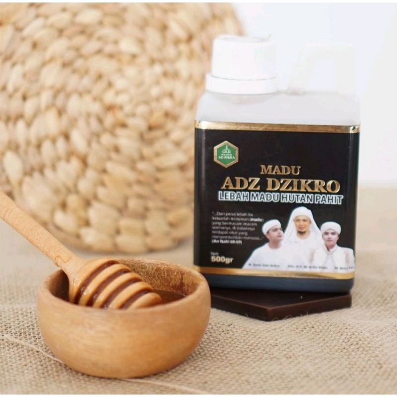 Madu Adz Dzikro / Az Zikra Hutan Super (Pahit) 100% Asli