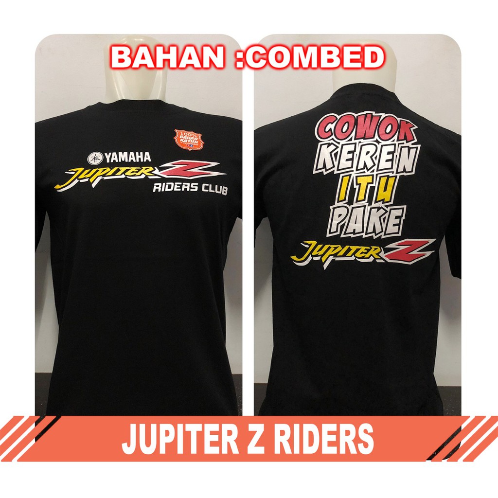 Kaos Pria Otomotif Motor JUPITER Z RIDERS Shopee Indonesia