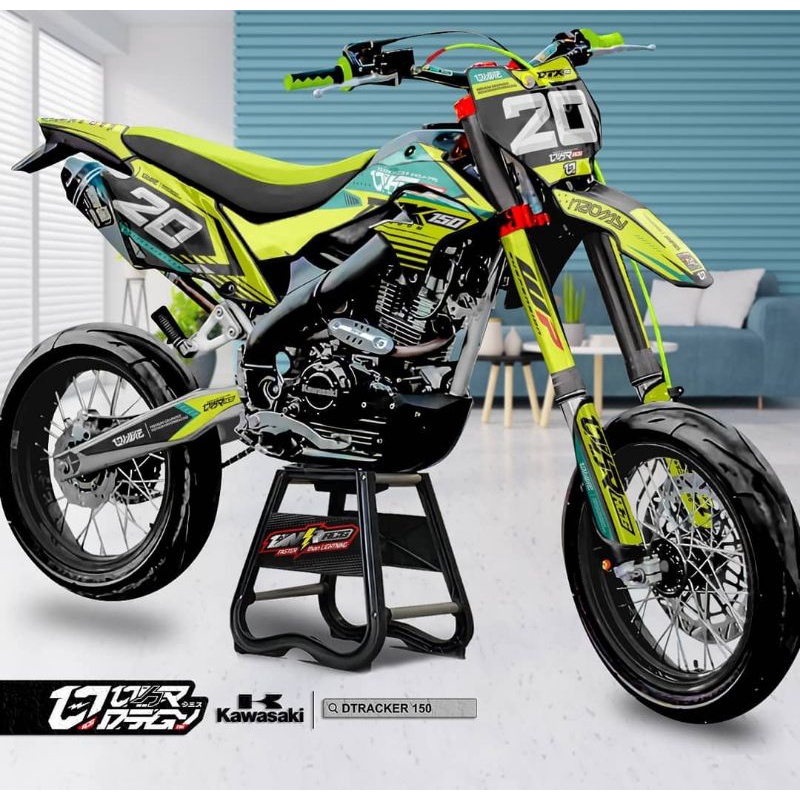 Custom Decals Dtracker,KLX,CRF,WR 150 // DNRRACING
