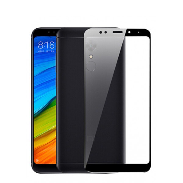 TEMPERED GLASS 5D FOR XIAOMI REDMI 5 FULL COVERAGE FULL LEM NO PELANGI NO GELEMBUNG UDARA