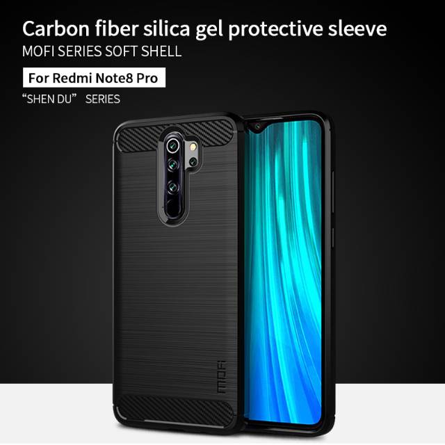 Premium Case Xiaomi redmi 9/ 9C/ 9T/ Poco M3/ note 8 pro/ Note 10/10S/ Note 10 pro Black FiberCarbon