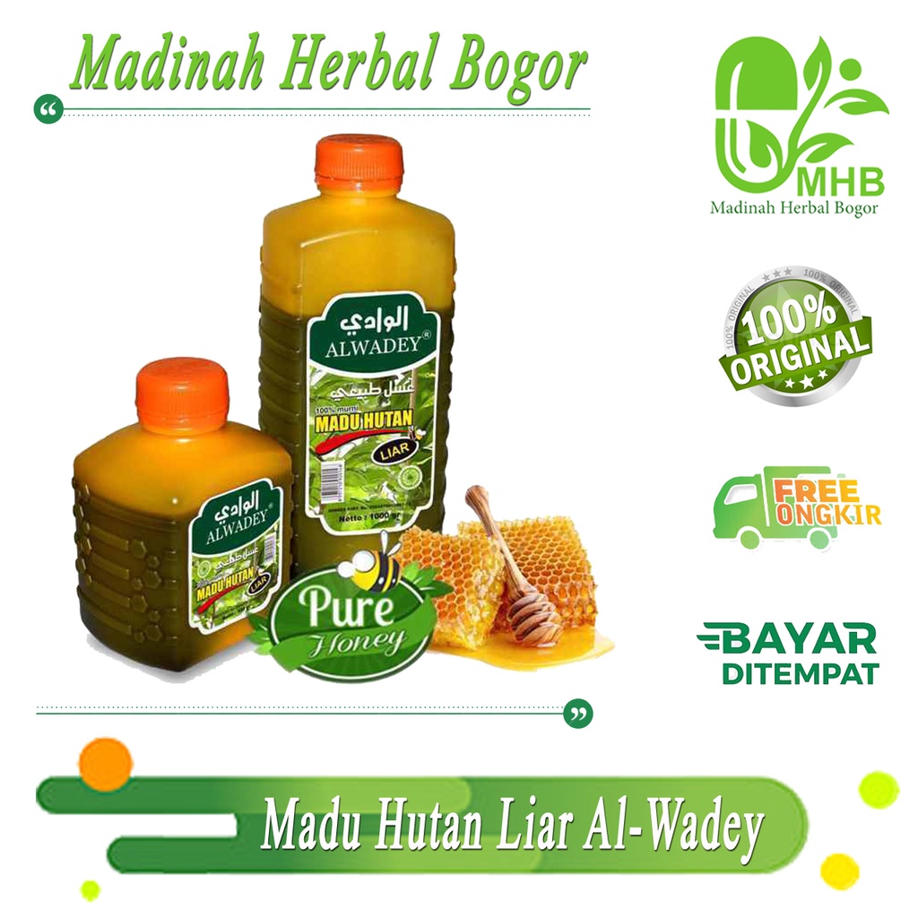 

MADU HUTAN LIAR AL WADEY I MADU MURNI ASLI HUTAN ORIGINAL