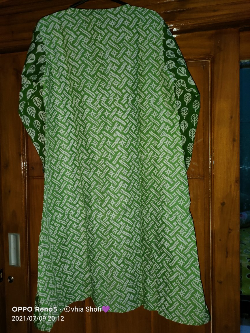 Shanaya Batik Tunik Havana Batik Cap Garutan Batik Modern Kekinian