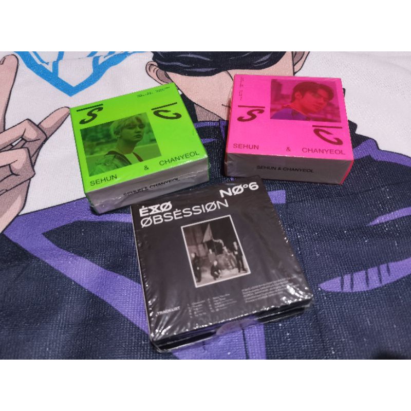 EXO KIHNO ALBUM (SEHUN CHANYEOL & OBSESSION) UNSEALED