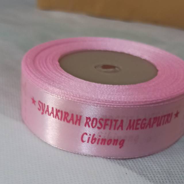 

Label Pita Satin lebar 2 cm, 2,5 cm Murah