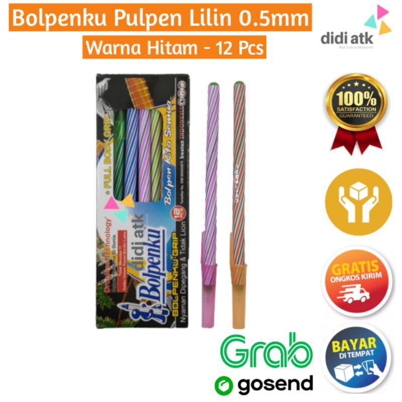 

Bolpenku Pulpen Lilin 0.5mm 12 Pcs