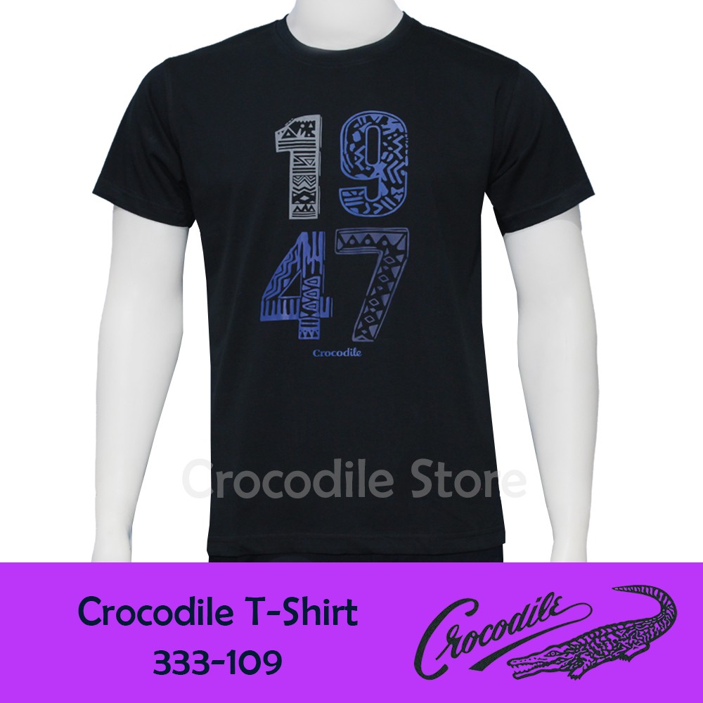 Kaos Oblong Motif Crocodile 333-109