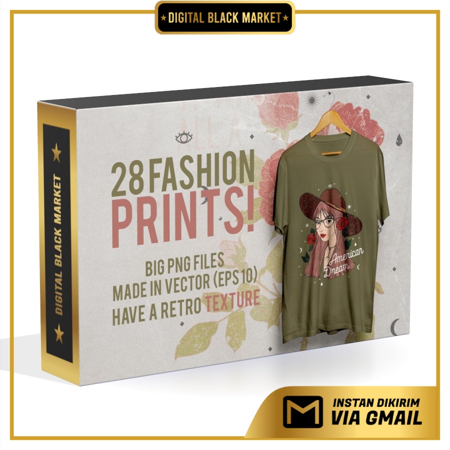 28 Fashion T-Shirt Designs - Vector Designs