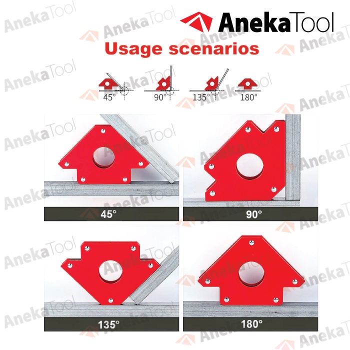 Siku Magnet Las 6 Pcs Set / Magnetic Welding Holder 6 Pcs