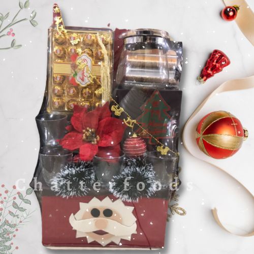 

PARCEL EDISI NATAL/HAMPERS NATAL TEA SET + COKLAT