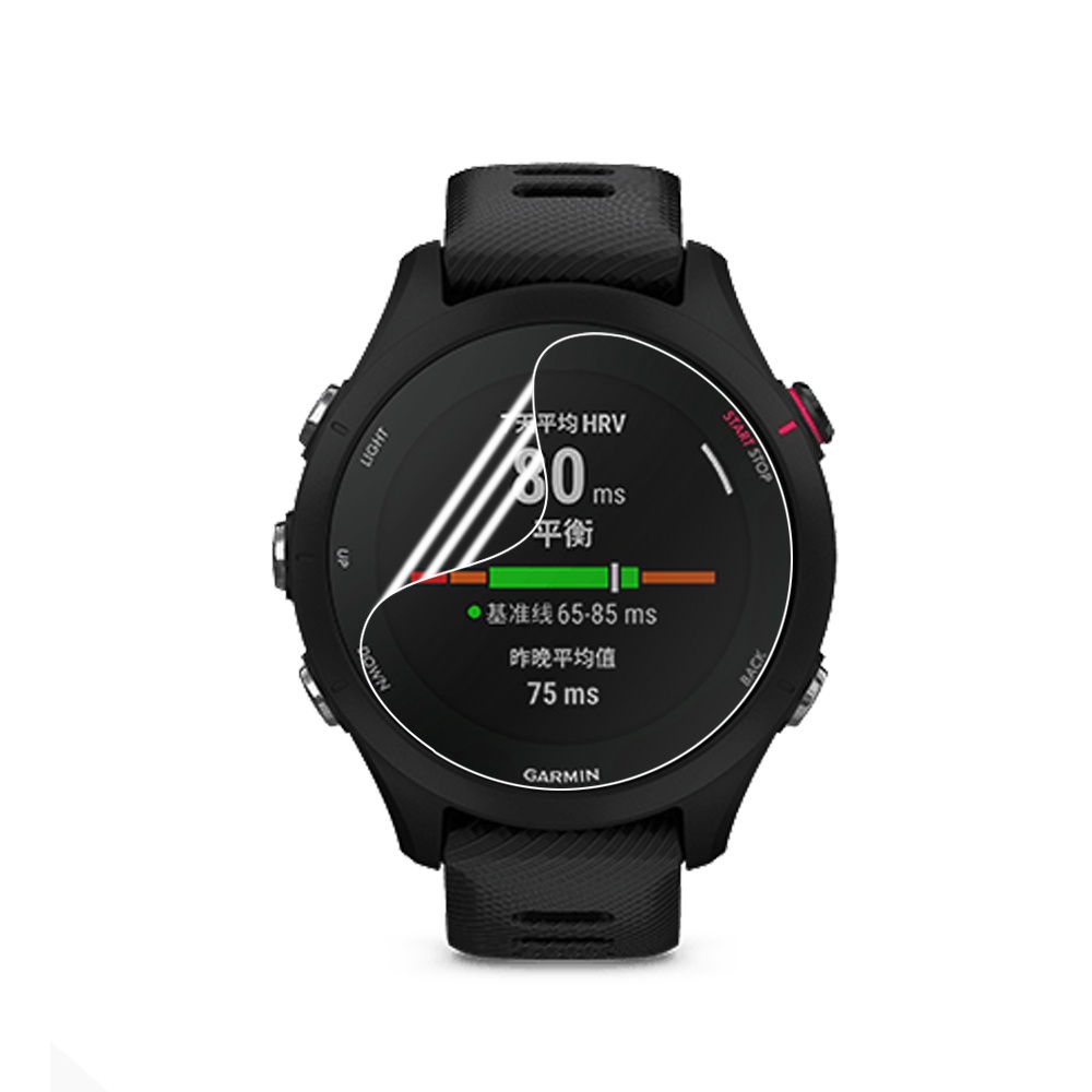 Film Hydrogel Pelindung Layar Smartwatch Anti Gores Shockproof Full HD Untuk Garmin Forerunner 255S