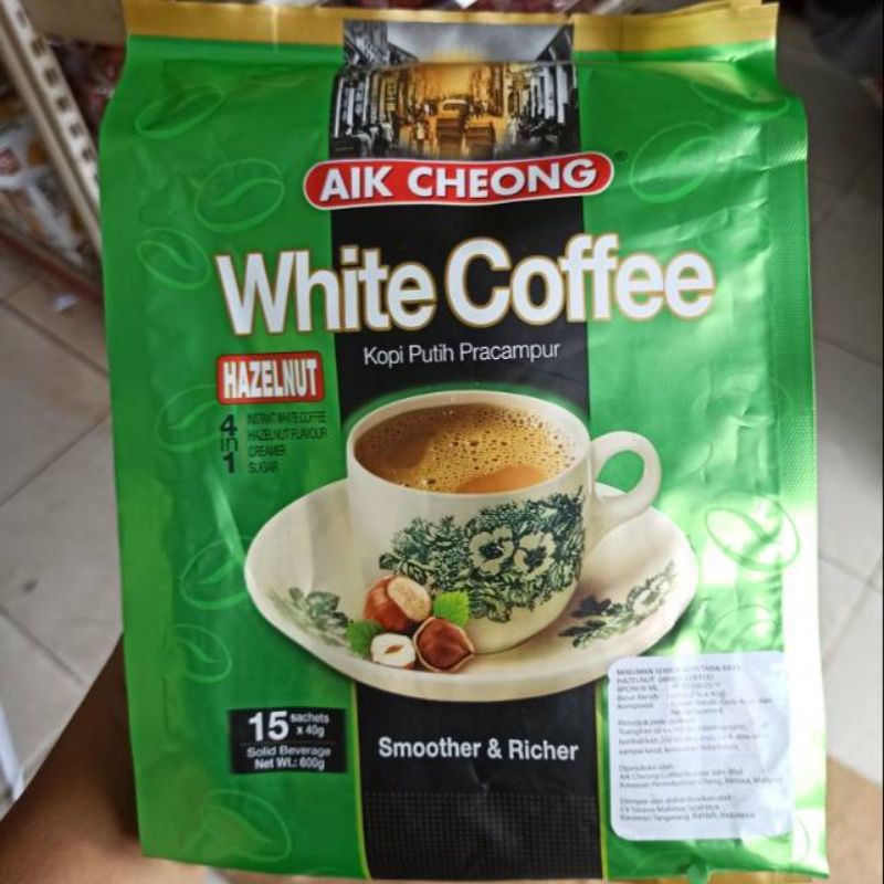 

Aik Cheong White Coffee Hazelnut 4in1 / Aikcheong Kopi Putih