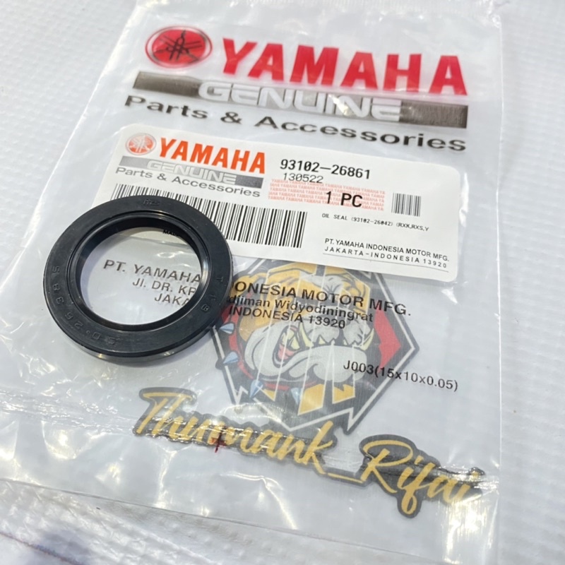 SEAL GEAR GIR RX KING DEPAN RX KING SIL GIR DEPAN RX KING RXK ORIGINAL YAMAHA