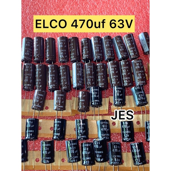 ELCO 470uf 63V NIPPON CHEMICON