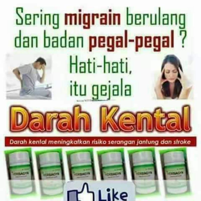 

HERBAGYN OBAT PENURUN KOLESTROL. DARAH KENTAL