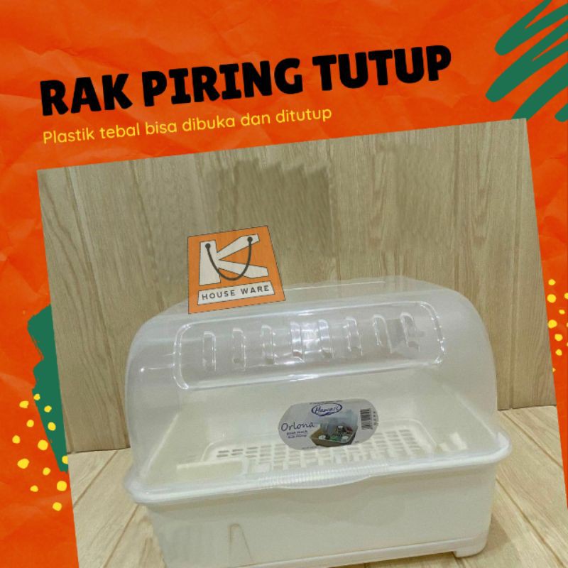 Rak Piring Plastik Elastik Orlona 4950 Hawaii