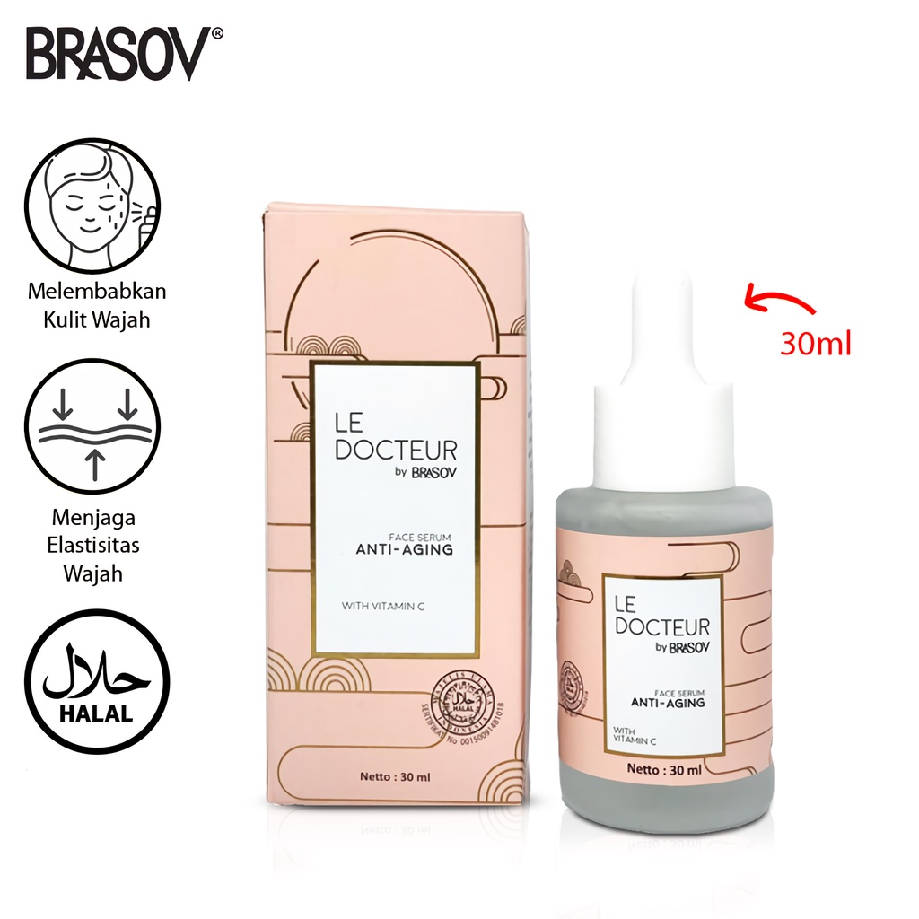 BRASOV LE DOCTEUR Serum Wajah - Brasov Face Serum - 30ml