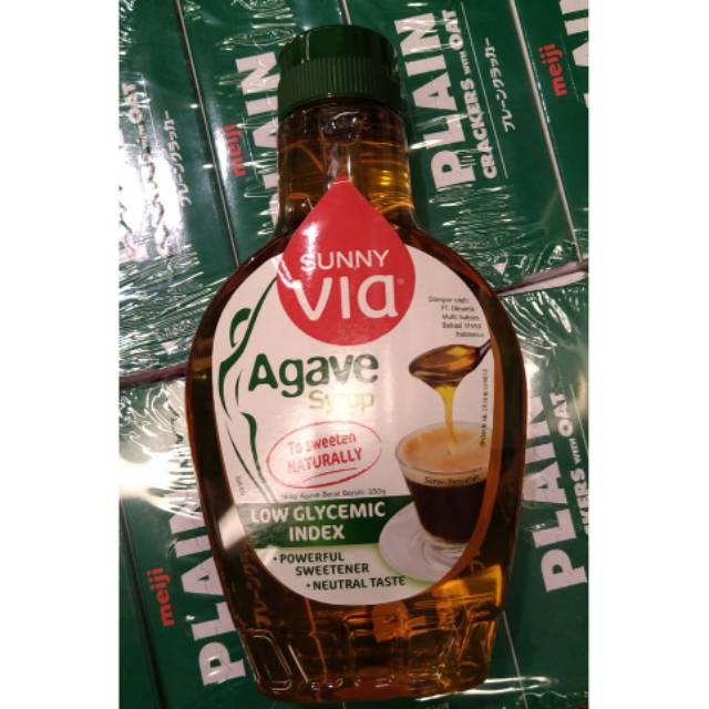 

Sunny via agave syrup to sweeten naturally 350gr