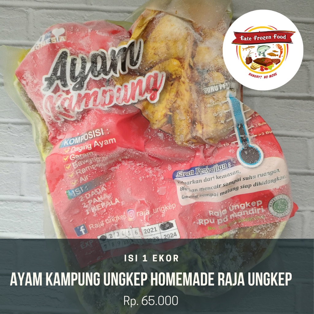 

Frozen Ayam Kampung Homemade Raja Ungkep