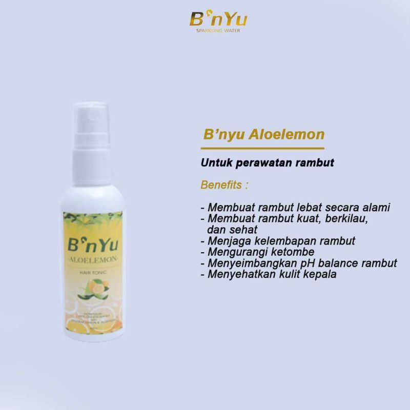 B'NYU Aloelemon hair tonic 60ML