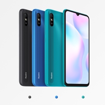 Xiaomi Redmi 9A 4GB RAM 4GB MEMORY 128GB HITAM - 4/128 GB BLACK