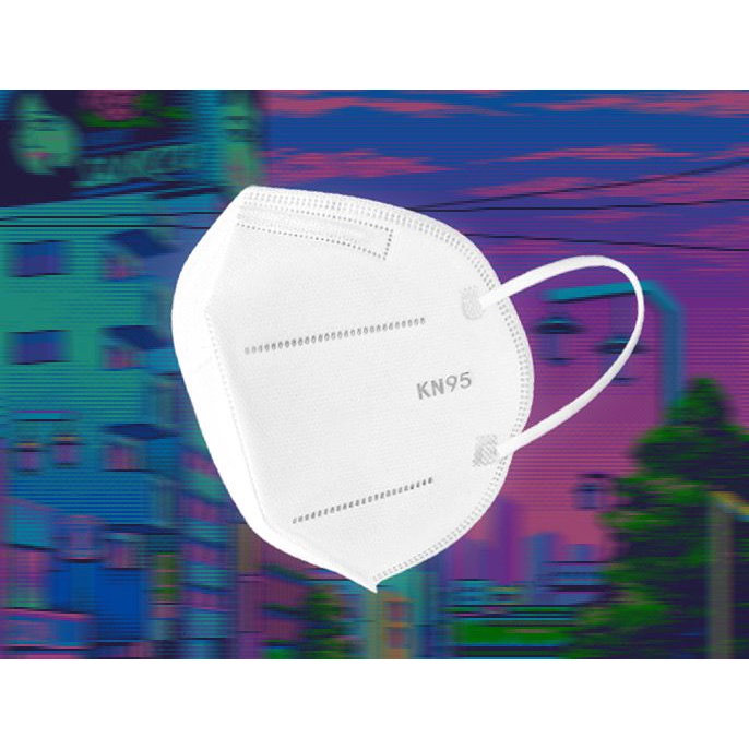 Premiere Beaute KN95 Masker KN95 10Pcs FaceMask BNP EVO Adult 5ply BFE 95% N95