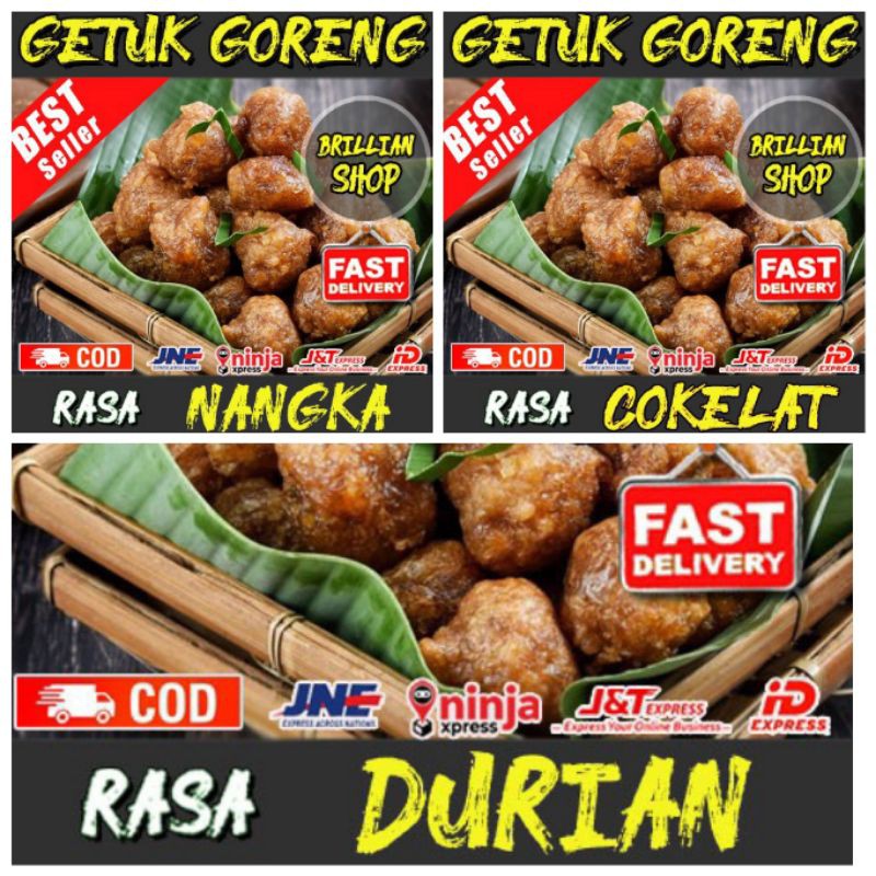 

Getuk Goreng Sokaraja Kombinasi 3 Varian Rasa 1 Kg