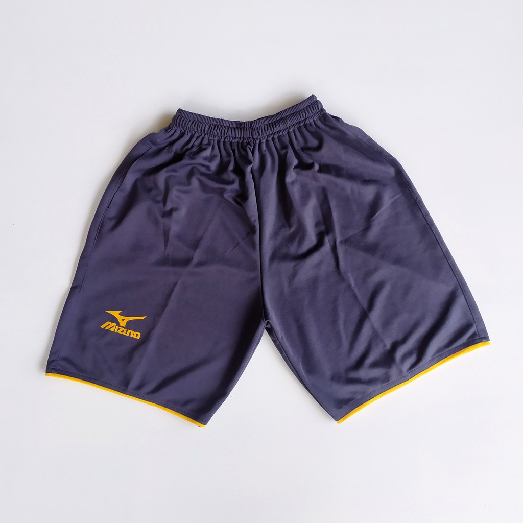 (1kg= 8pcs) Celana pendek olahraga/celana kolor/celana pendek pria/celana futsal/celana volly-Abu polos