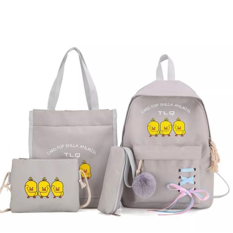 tas sekolah anak 4in1 ransel sekolah anak casual