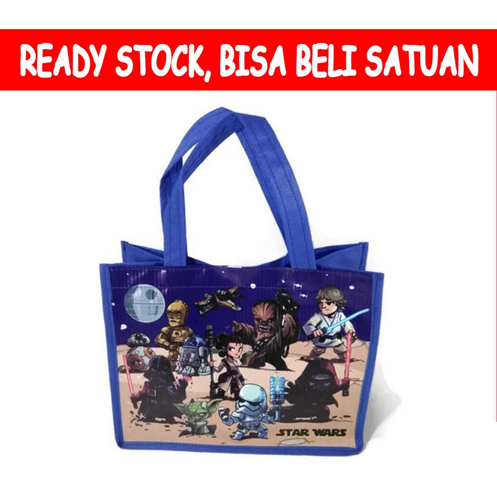 Tas Ultah / Tas Ulang Tahun / Goodie Bag BISA BELI SATUAN-Star Wars